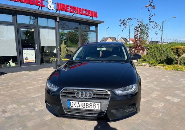 Audi A4 cena 58000 przebieg: 220000, rok produkcji 2012 z Jordanów małe 497